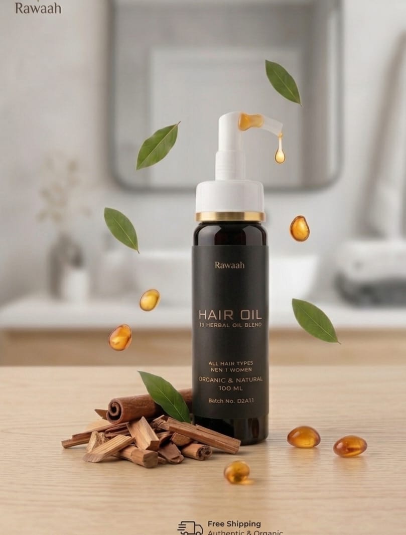 Herbal Hair Oil – 12 Powerful Herbal Formula