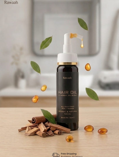 Herbal Hair Oil – 12 Powerful Herbal Formula