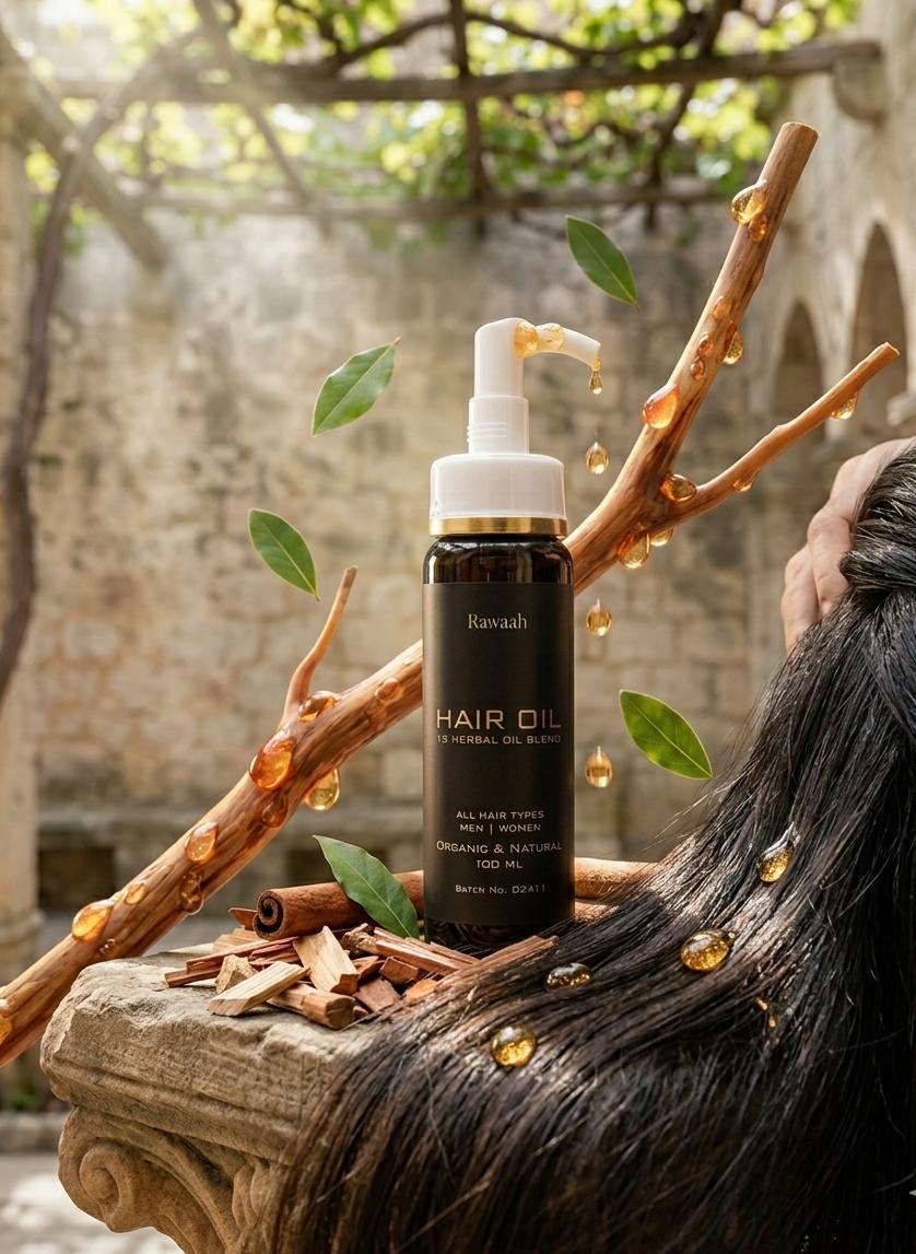 Herbal Hair Oil – 12 Powerful Herbal Formula